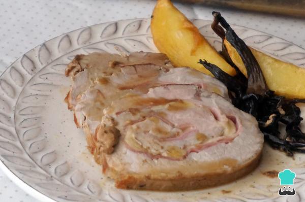 Recette de longe farcie au four pour Noël