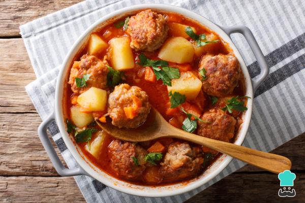 Recette de ragoût de boulettes de viande
