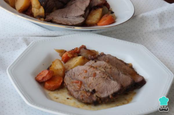 Recette de ronde de bœuf au four