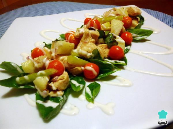 Recette de salade Aguaymanto au poulet