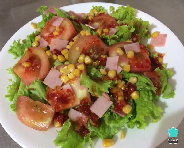 Recette de salade chinoise aigre-douce