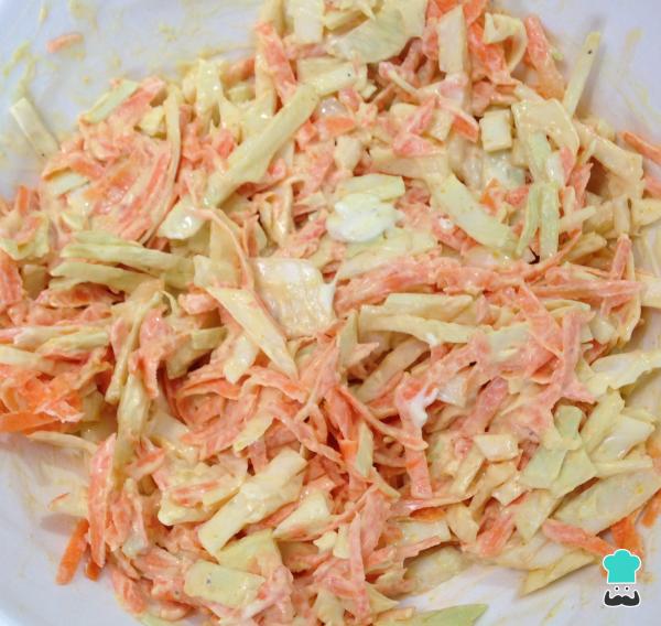 Recette de salade de chou et de carottes