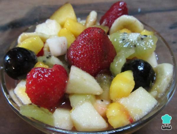 Recette de salade de fruits de Noël