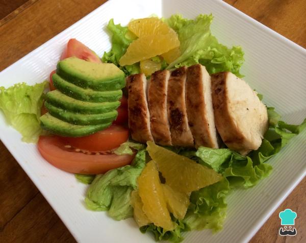 Recette de salade de poulet au gingembre