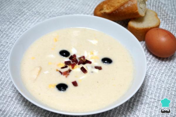 Recette de salmorejo blanc