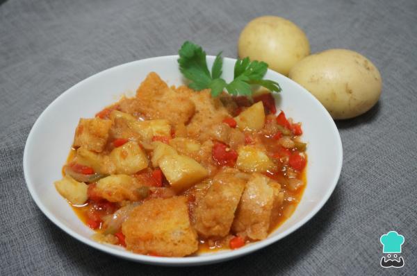 Recette de soupe de pommes de terre d'Estrémadure