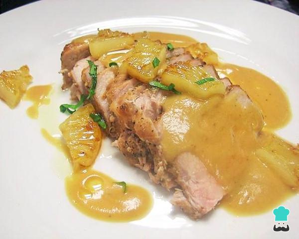 Recette de surlonge à l'ananas et au miel