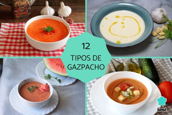 Types de gaspacho
