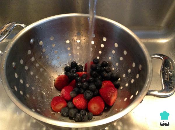 Recette de salade de fruits et d'amandes - Étape 2