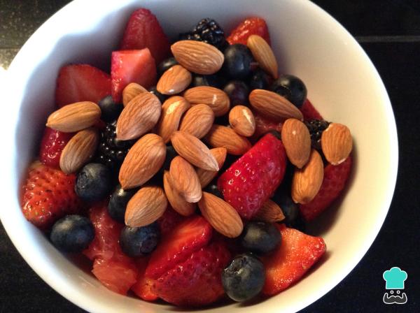 Recette de salade de fruits et d'amandes - Étape 5