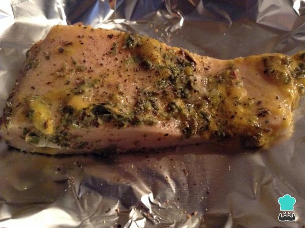 Recette de Saumon au Four avec Crème de Citron - Étape 4