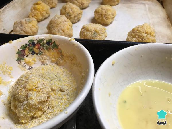 Recette de croquettes de nouilles au four - Étape 7