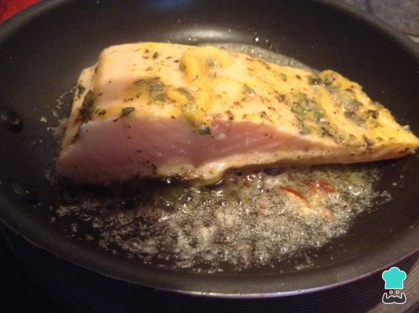 Recette de saumon au beurre - Étape 5