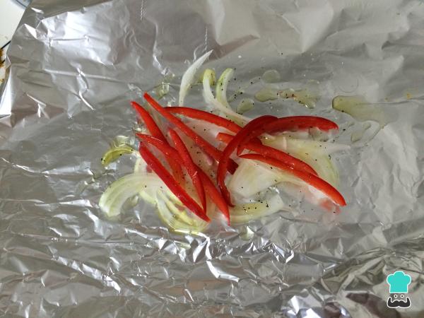 Recette Poisson en papillote au curry - Étape 3