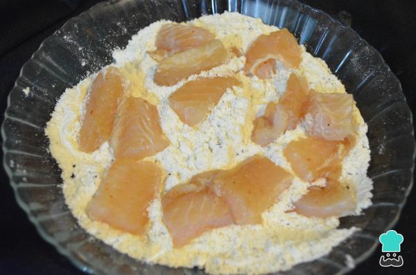 Recette de crépitements de poisson - Étape 3