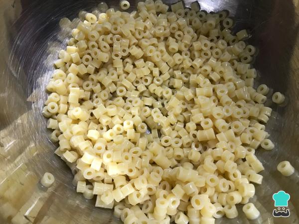 Recette de nouilles Torrejas - Étape 1