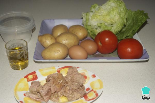 Recette de salade de pommes de terre d'été - Étape 1