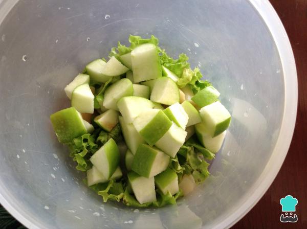 Recette de salade d'asperges et de pommes - Étape 6