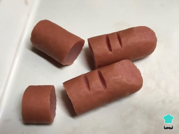 Recette de pizza d'Halloween - Étape 1