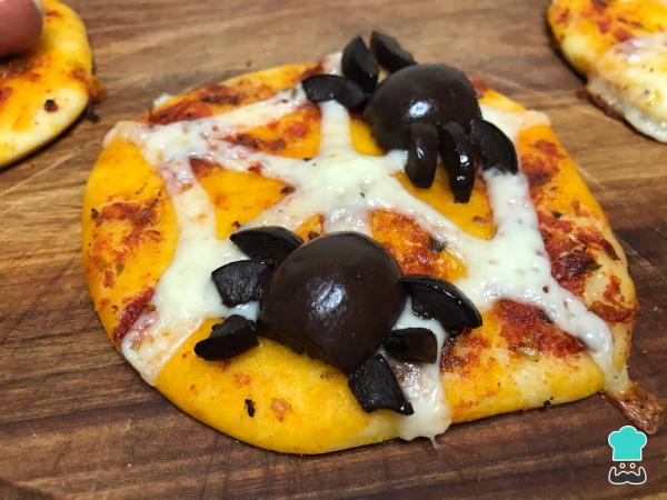 Recette de pizza d'Halloween - Étape 8