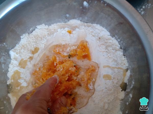 Recette de pizza à la citrouille - Étape 3