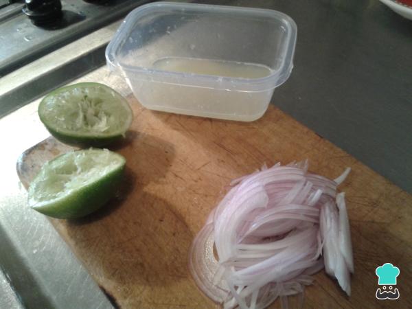 Recette de salade légère de pois chiches - Étape 3