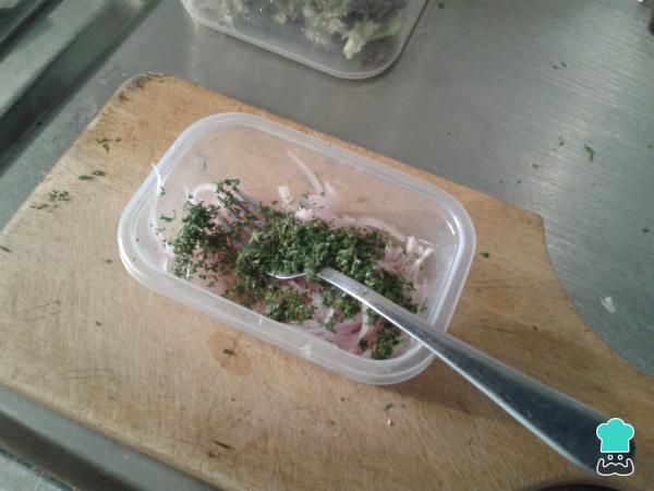 Recette de salade légère de pois chiches - Étape 5