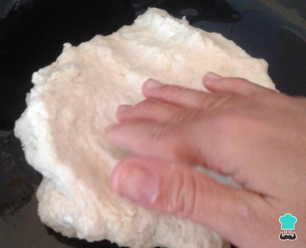 Recette de pâte à pizza avec farine auto-levante - Étape 2