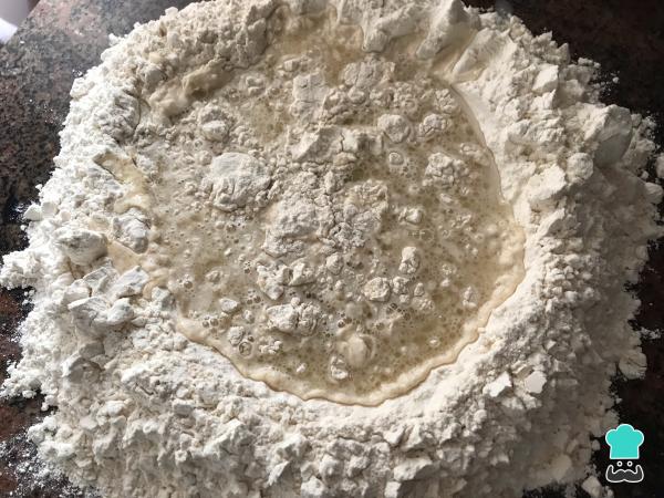 Recette de tarte à la pizza - Étape 2