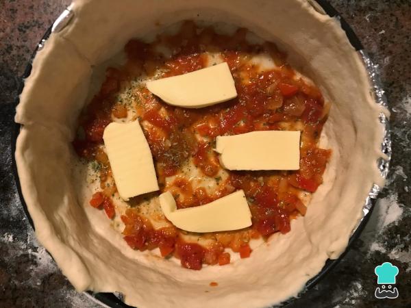 Recette de tarte à la pizza - Étape 8