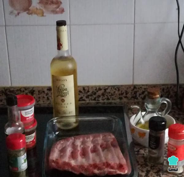 Recette de côtes de porc au four - Étape 1