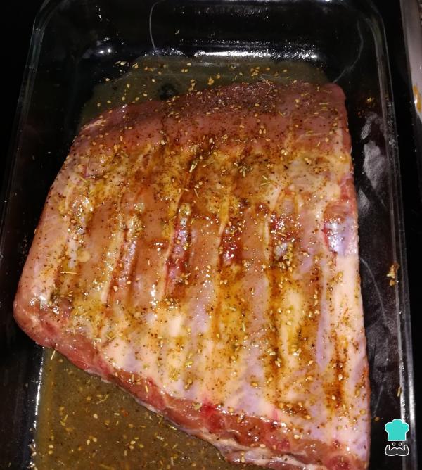 Recette de côtes de porc au four - Étape 3