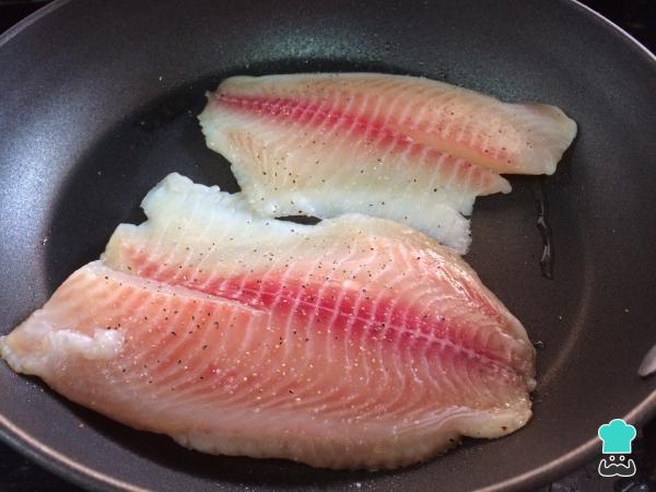 Recette de filet de poisson au gingembre - Étape 4