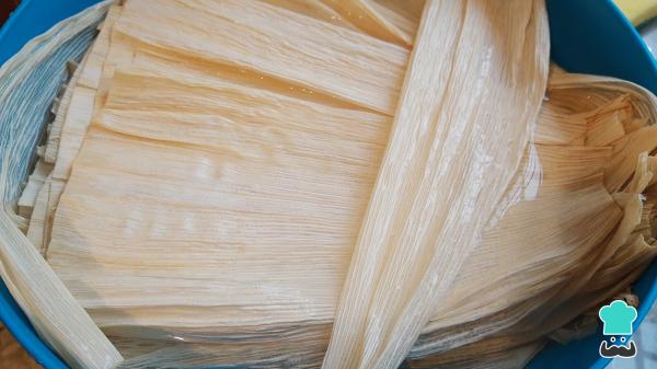 Recette de Tamales végétariens - Étape 3