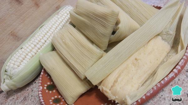 Recette de tamales de maïs blanc – Étape 5