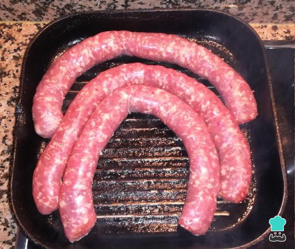 Recette de Longaniza au sanfaina - Étape 5