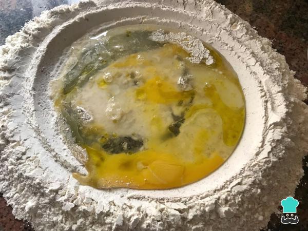 Recette de Sorrentinos aux épinards - Étape 1