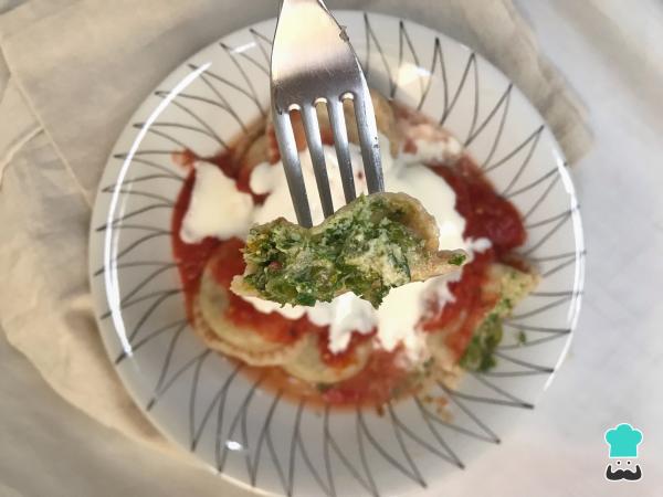 Recette de Sorrentinos aux épinards - Étape 13