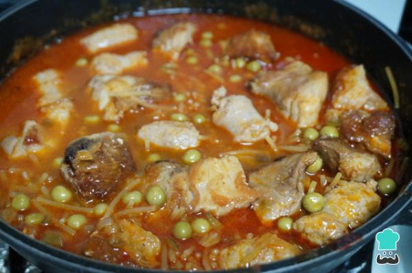 Recette de nouilles catalanes en cocotte - Étape 9