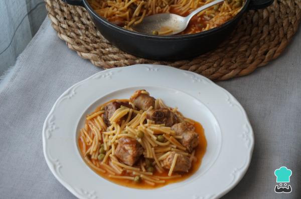 Recette de nouilles catalanes en cocotte - Étape 10