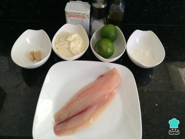 Recette Filet de poisson sauce blanche - Étape 1