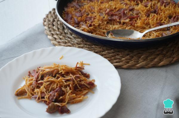 Recette de Fideuá de canard - Étape 8