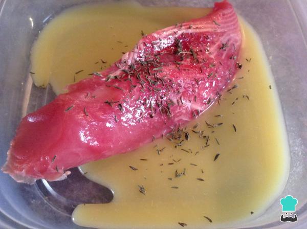 Recette de Thon pané aux graines de chia - Étape 2