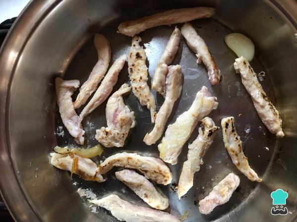 Recette de Chow mein au poulet – Étape 5