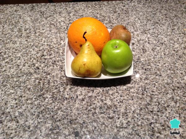 Recette de salade de fruits pour perdre du poids – Étape 1