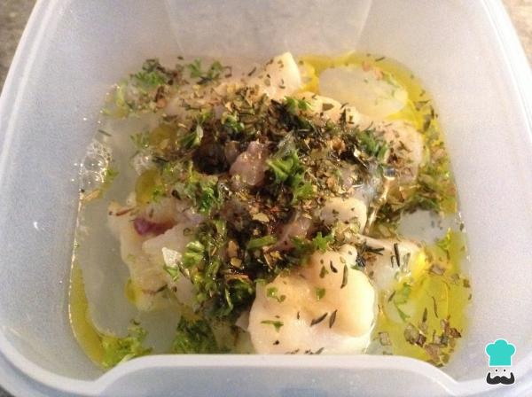 Recette de Morue marinée - Étape 7