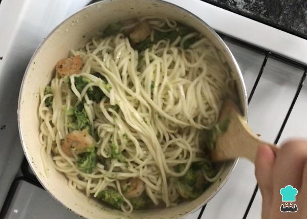 Recette de chow mein - Étape 4