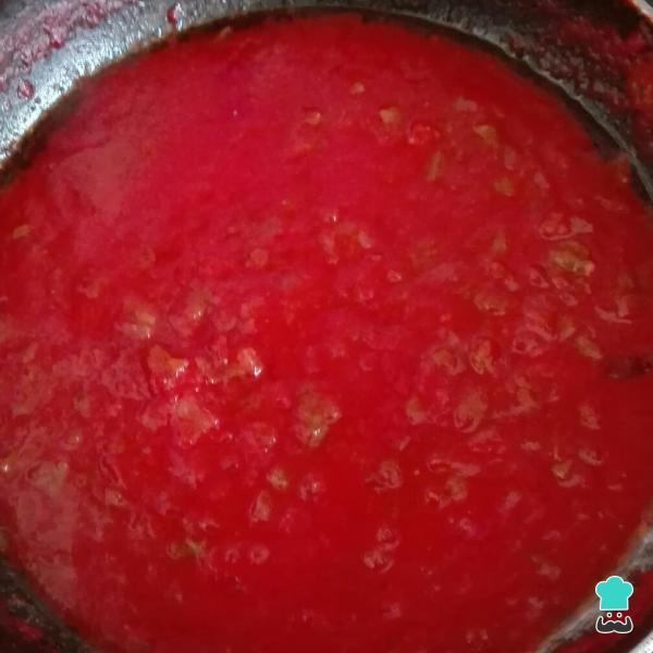 Recette de boudin noir aux tomates frites - Étape 3