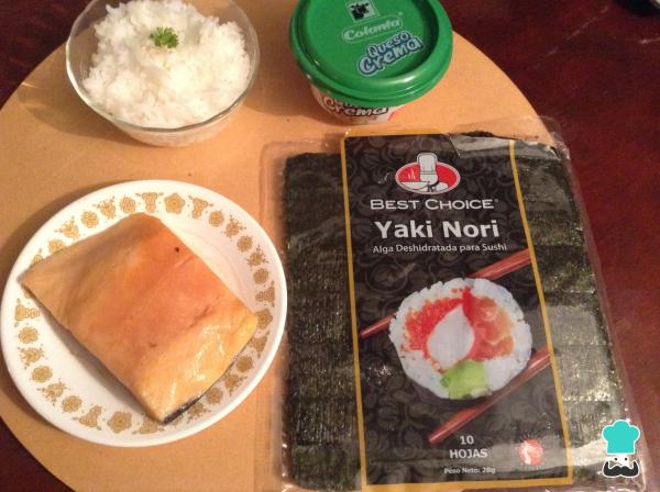 Recette de Nigiri au saumon - Étape 1