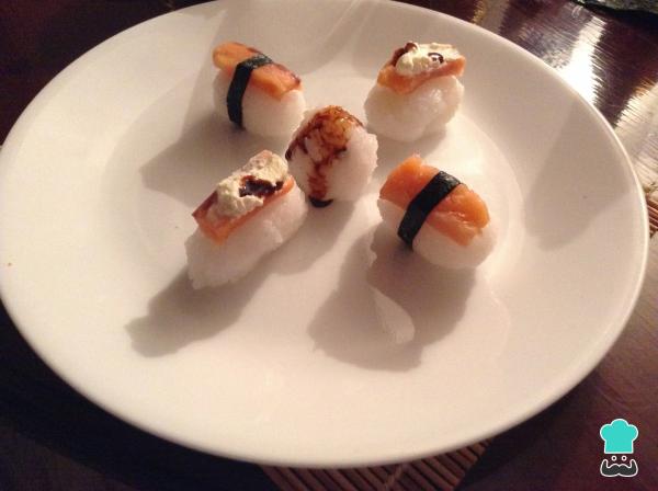 Recette de Nigiri au saumon - Étape 6